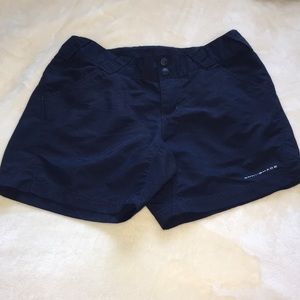 Blue Columbia PFG shorts
